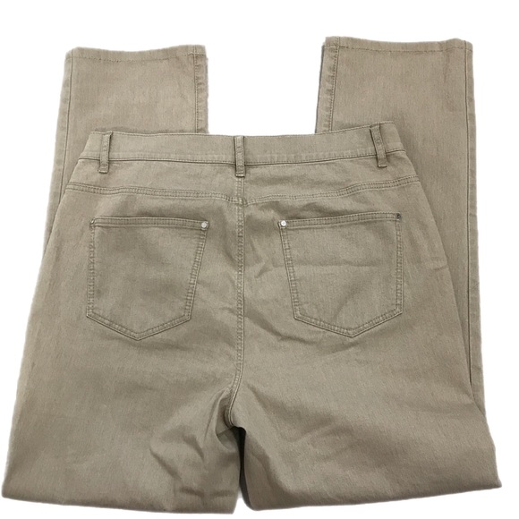 Lafayette Tan Thompson Straight Leg Pants - Picture 3 of 6